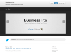 【wordpress】mini企业主题Business Lite