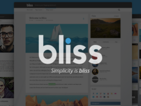 【博客主题】WordPress汉化博客主题 Bliss