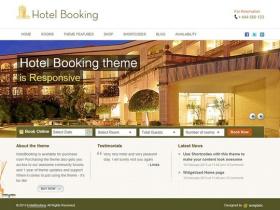 【汉化主题】HotelBooking汉化版酒店预订类主题